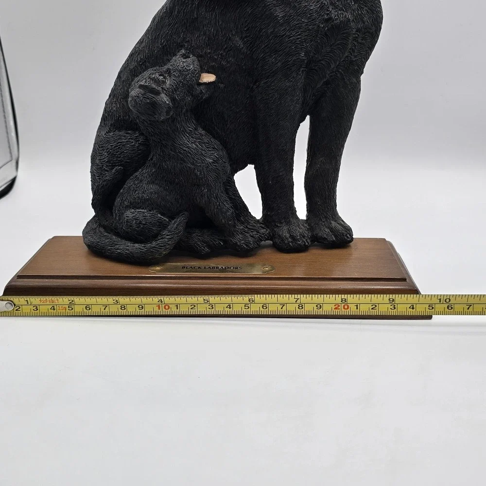 Shelf Images Dog Puppy Shelf Decor Black Lab Labrador Figi Graphics‎ Vtg